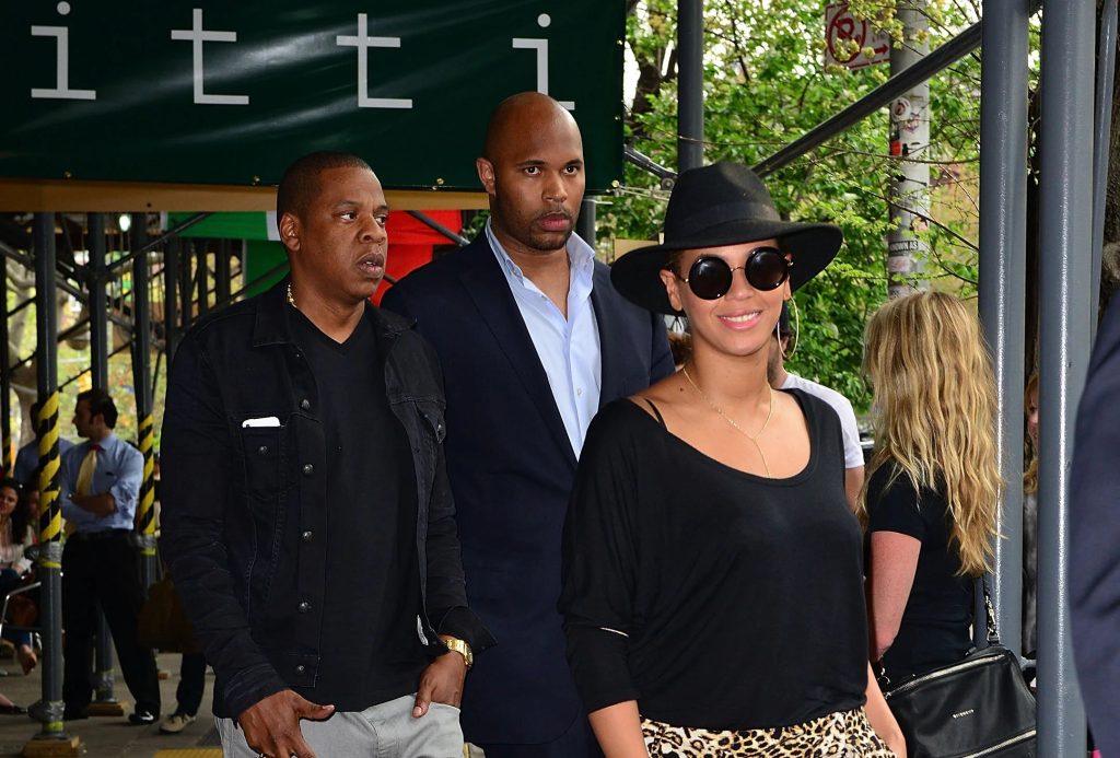 Julius De Boer With Beyoncé and Jay-Z